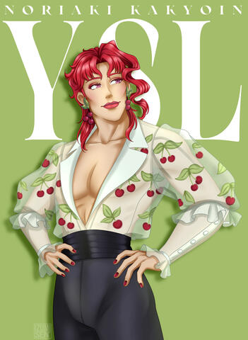 Noriyaki Kakyoin from JoJo