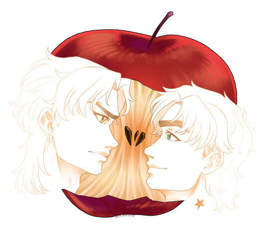 Jonathan Joestar and Dio Brando from JoJo