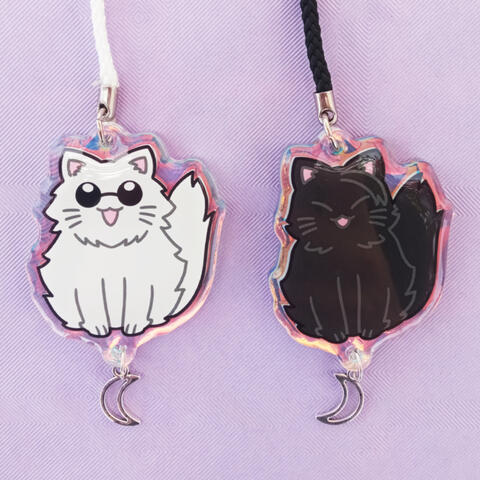 4cm acrylic phonecharms